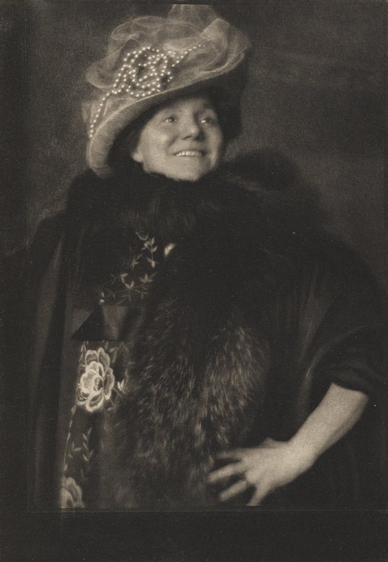 Vitality--Yvette Guilbert, Edward Steichen, April/July 1913