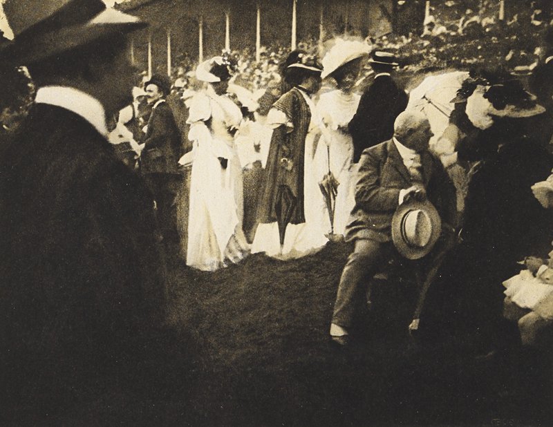 Steeplechase Day, Paris; Grand Stand, Edward Steichen, April/July 1913