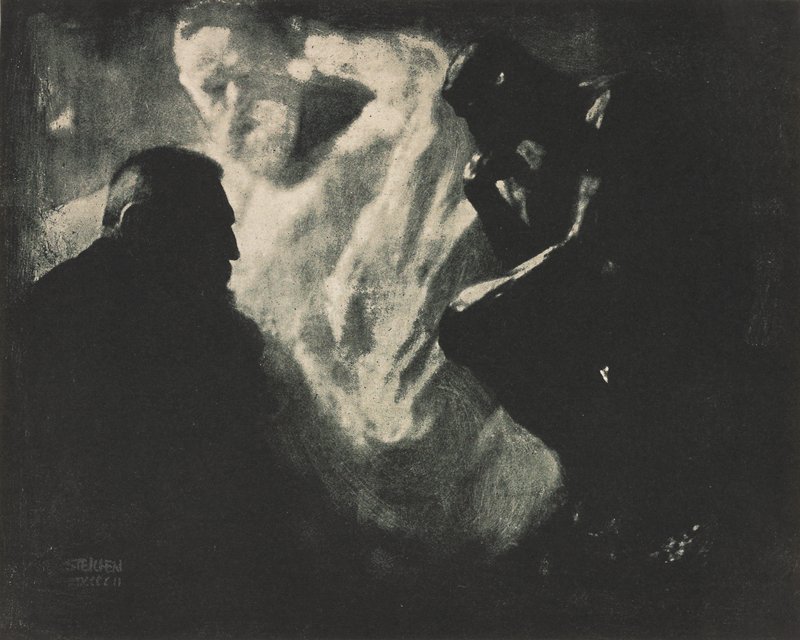 Rodin--Le Penseur, Edward Steichen, April 1906