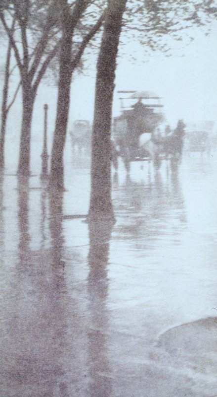 Spring Showers, The Coach, Alfred Stieglitz, 20th century