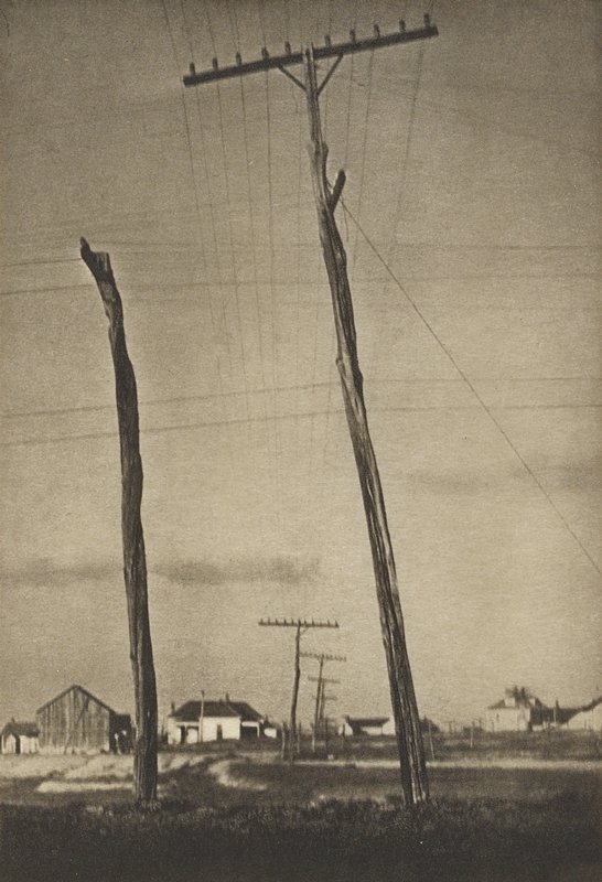 Telegraph Pole, Paul Strand, October 1916