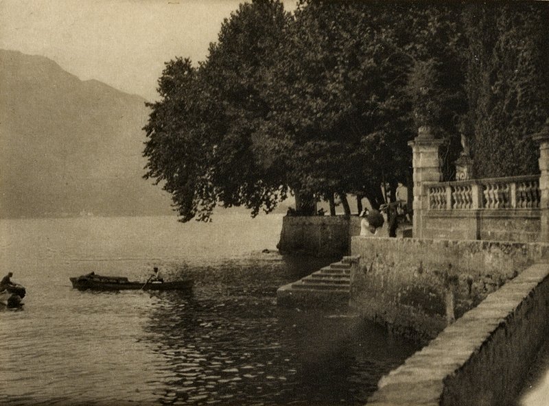 The Landing Place, VIlla Carlotta, Karl F. Struss, April 1912
