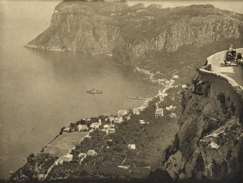 The Cliffs, Sorrento, Karl F. Struss, April 1912
