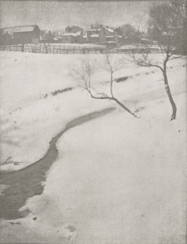 Winter Landscape, Clarence H. White, July 1903