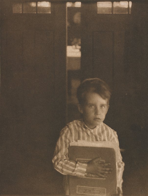 Boy with Camera Work, Clarence H. White, January 1905