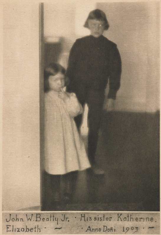 The Beatty Children, Clarence H. White, January 1905