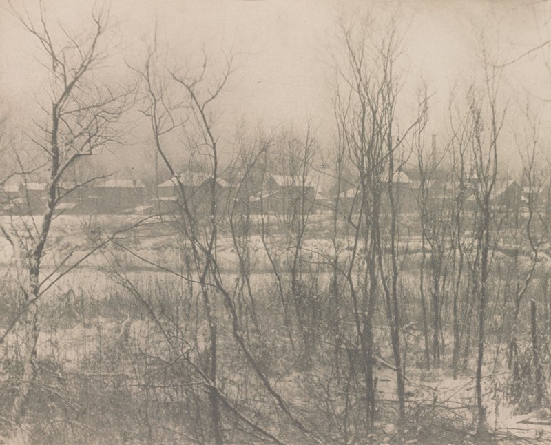 Landscape--Winter, Clarence H. White, July 1908