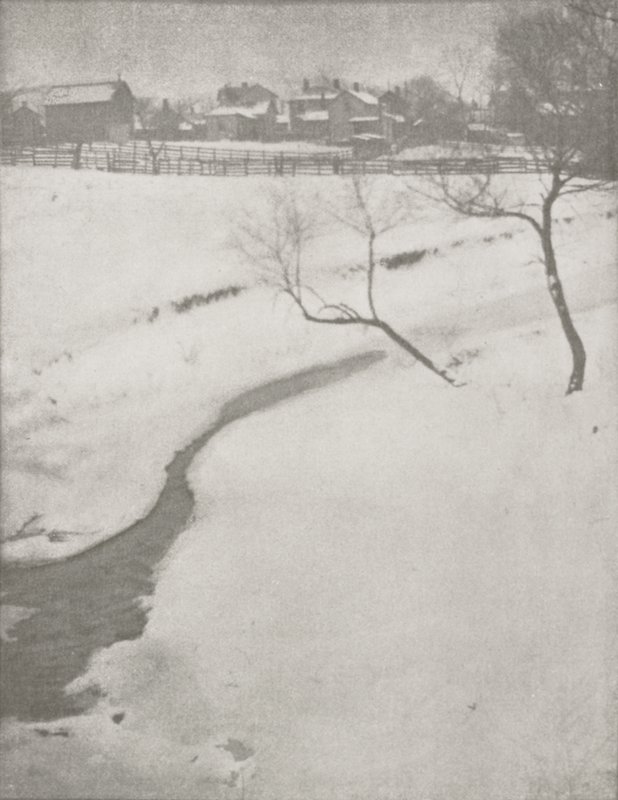 Winter Landscape, Clarence H. White, July 1903