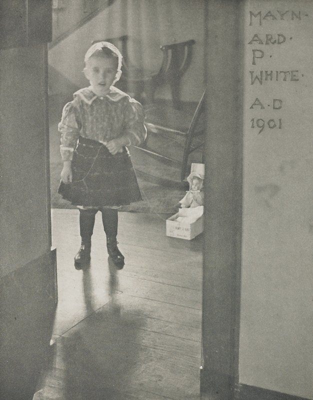 Portrait (Maynard P. White), Clarence H. White, 1901