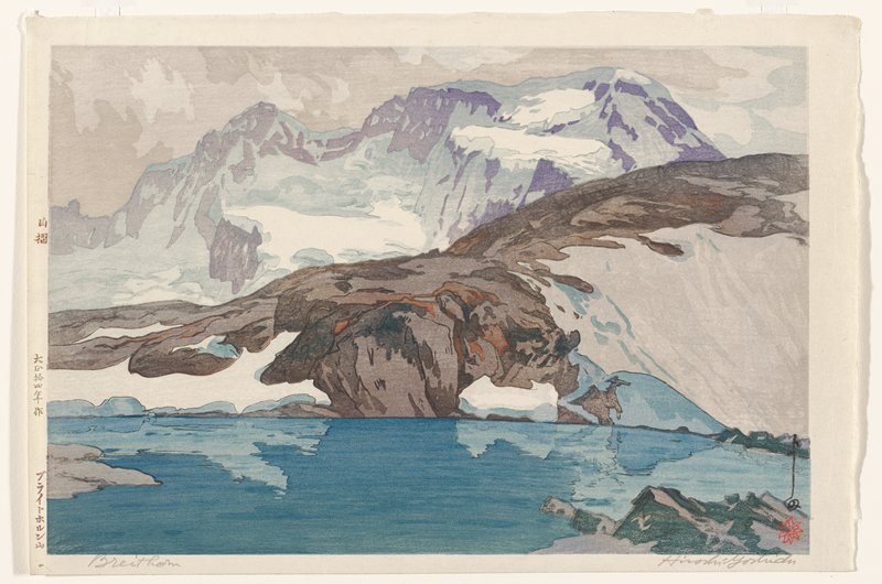 Breithorn, Yoshida Hiroshi, 1925