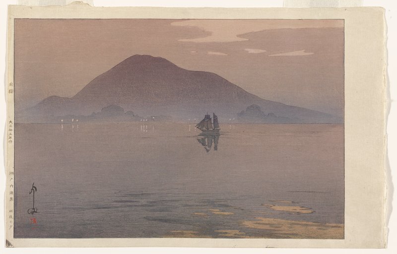 Evening after Rain, Yoshida Hiroshi, 1926