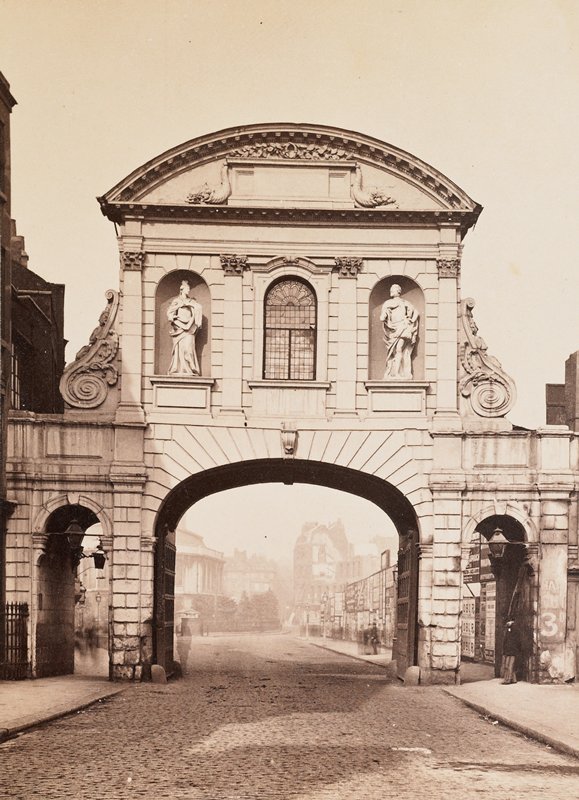 Temple Bar, London, England, 19th century
