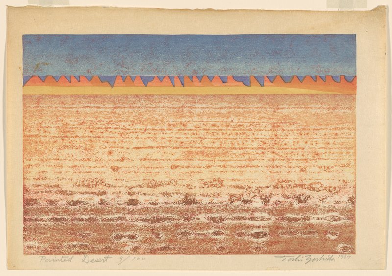 Painted Desert, Yoshida Tōshi, 1967