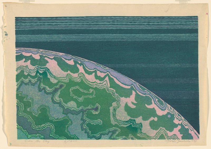From the Sky, Yoshida Tōshi, 1970