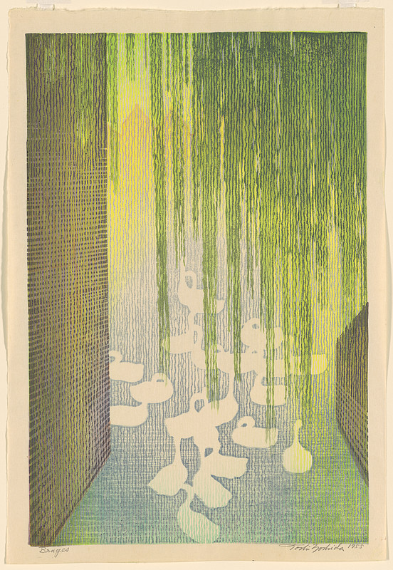 Bruges, Yoshida Tōshi, 1955