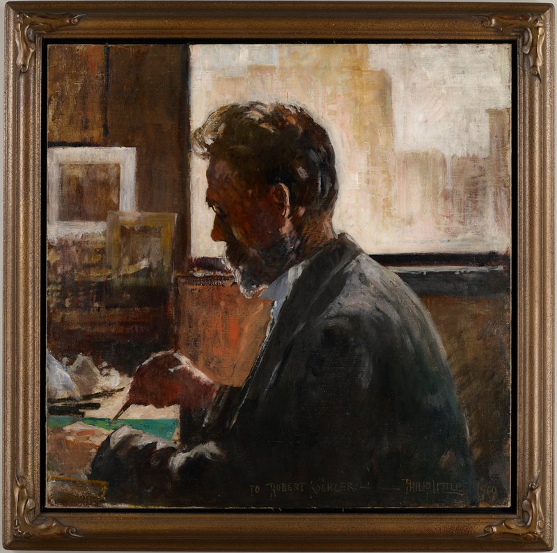Portrait of Robert Koehler, Philip Little, 1910