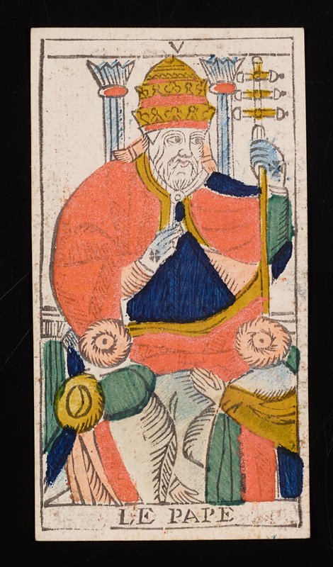 The Pope, Claude Burdel, 1751