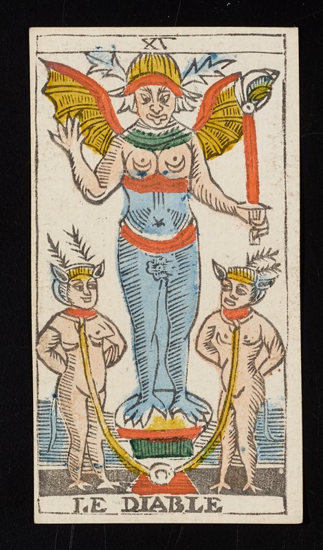 The Devil, Claude Burdel, 1751