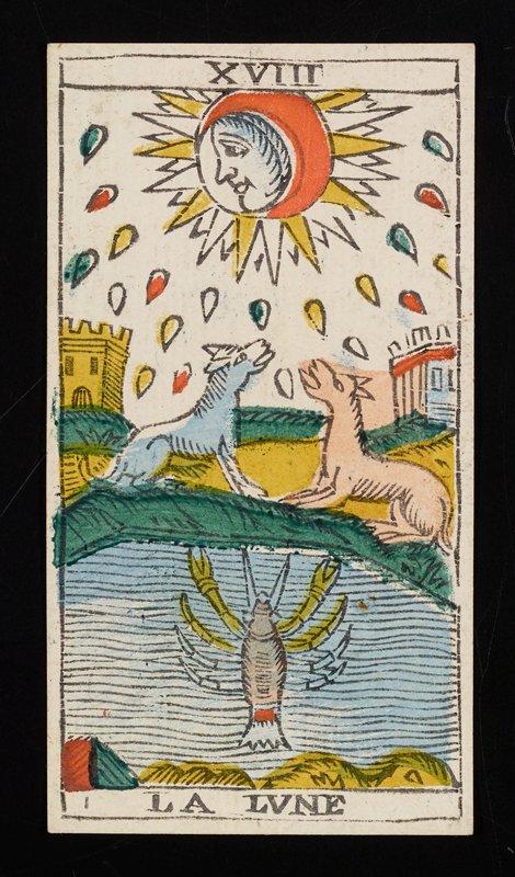 The Moon, Claude Burdel, 1751