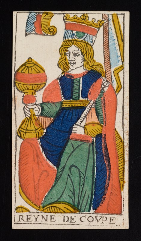 Queen of Cups, Claude Burdel, 1751