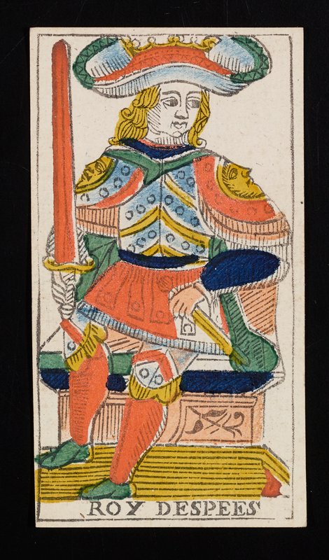 King of Swords, Claude Burdel, 1751