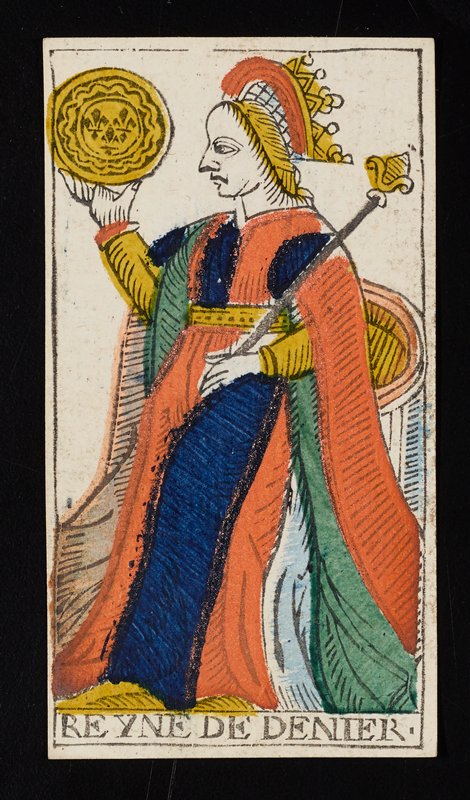 Queen of Coins, Claude Burdel, 1751