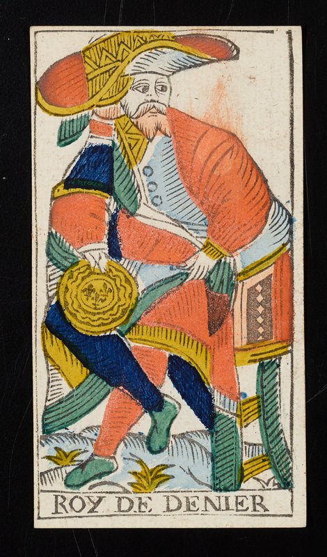 King of Coins, Claude Burdel, 1751