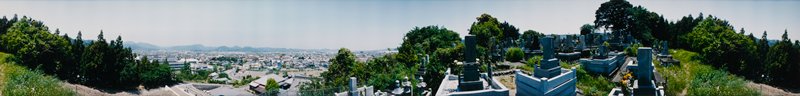 Kanaya: Cemetery Overlooking Oi Valley, Edward A. Foster, 1991