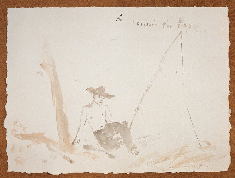 Study for An Occasion for Hope, from the Portfolio Lilacs and Smoke, Nicolas Africano, 1987