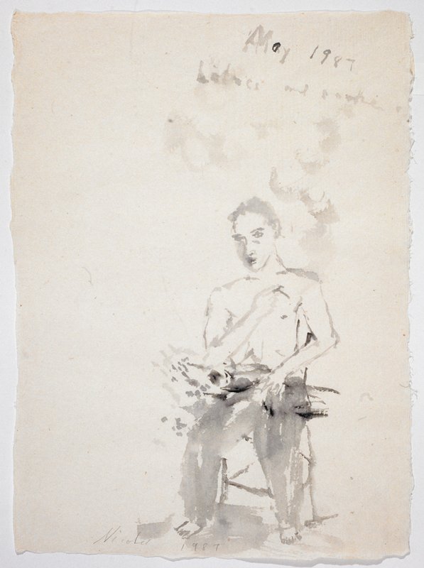 Study for May 1987, from the Portfolio Lilacs and Smoke, Nicolas Africano, 1987