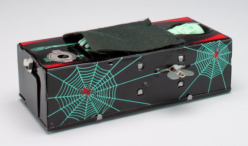 Coffin Bank mechanical bank, Yone | Mia