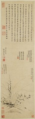 Orchid and Bamboo, Ma Shouzhen, 1680