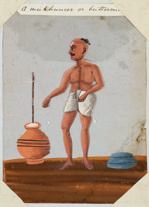 Mukhaneer or Butterman, 1838