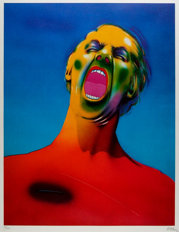 Self-portrait, Norman Catherine, 1980