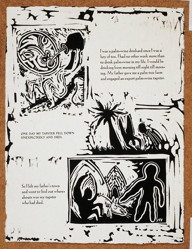 Page from Adventures in the Burning Bush, David Rathman, 1987