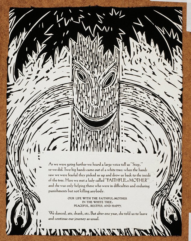 Page from Adventures in the Burning Bush, David Rathman, 1987