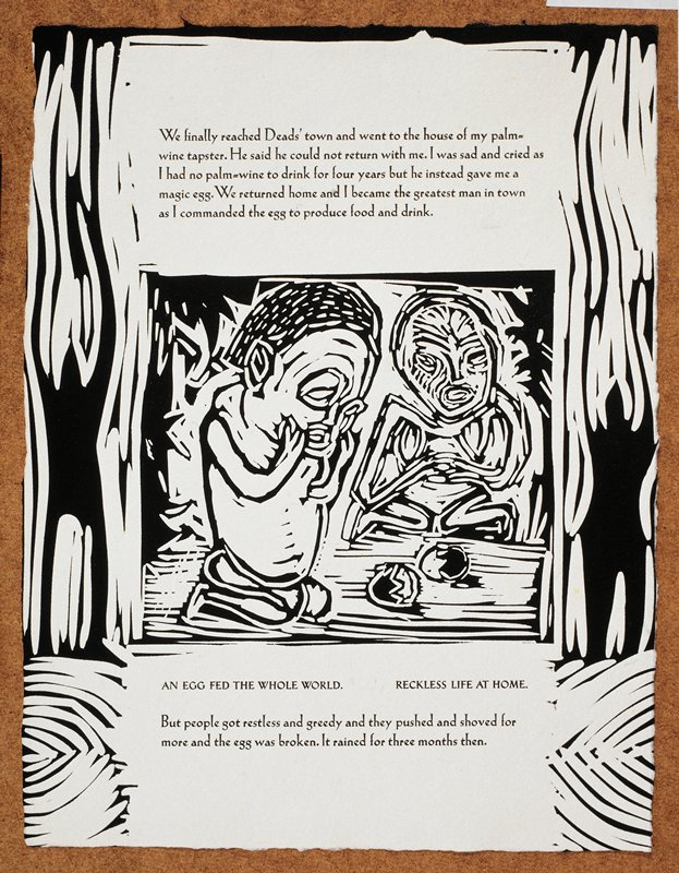 Page from Adventures in the Burning Bush, David Rathman, 1987