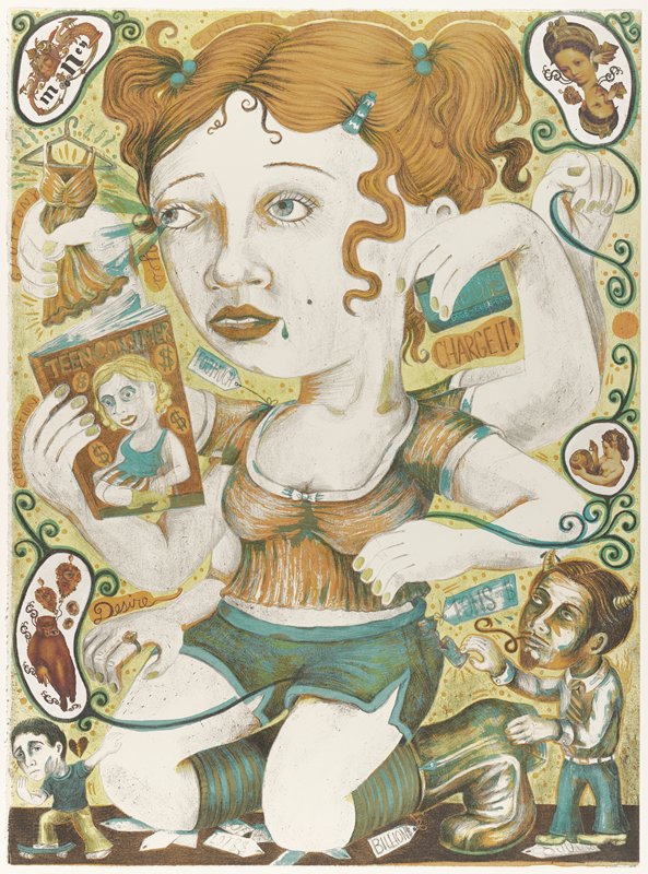 Material World Temptations, Jenny Schmid, 2004