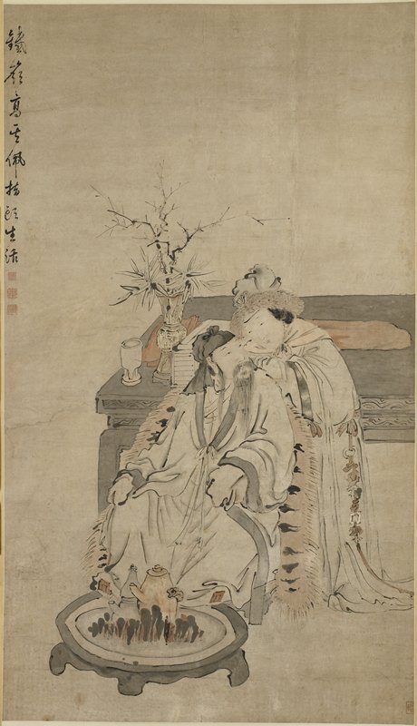 Beauty in Winter, Gao Qipei, 17th-18th century