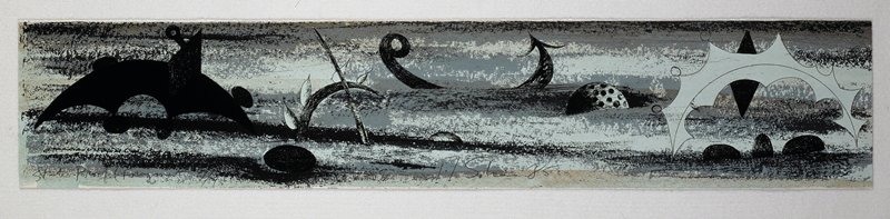 The Husband Lost at Sea (Fragment), T.L. Solien, 1985