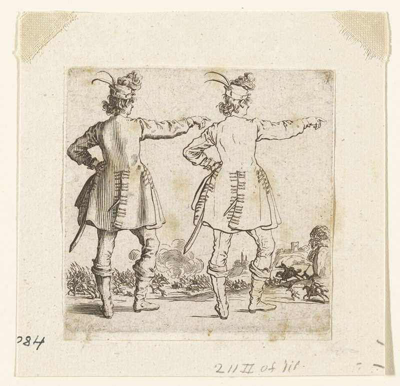 Varie Figure, Jacques Callot, 17th century