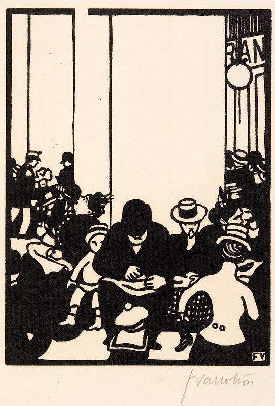 Five O'Clock, Félix Vallotton, 1901