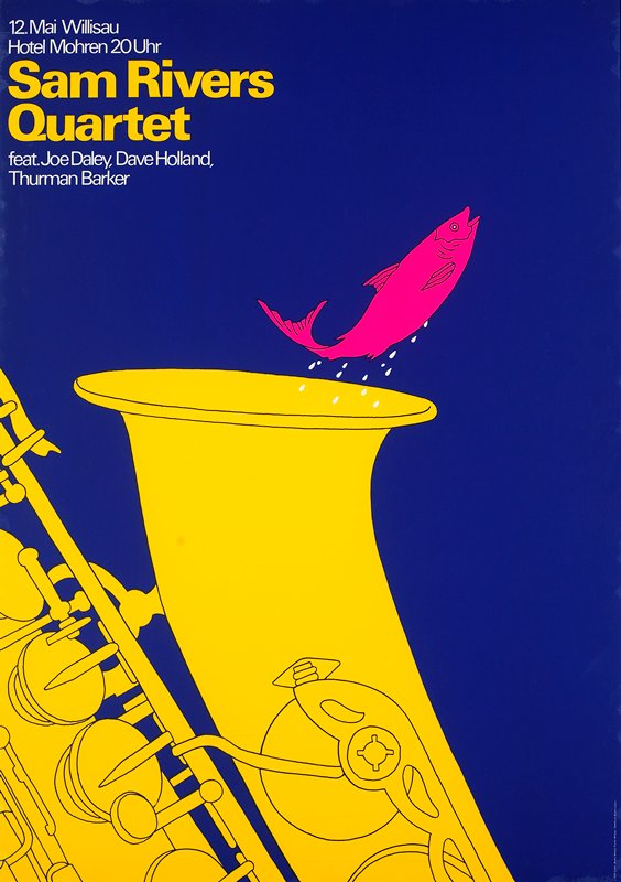 Sam Rivers Quartet, Niklaus Troxler, 1979