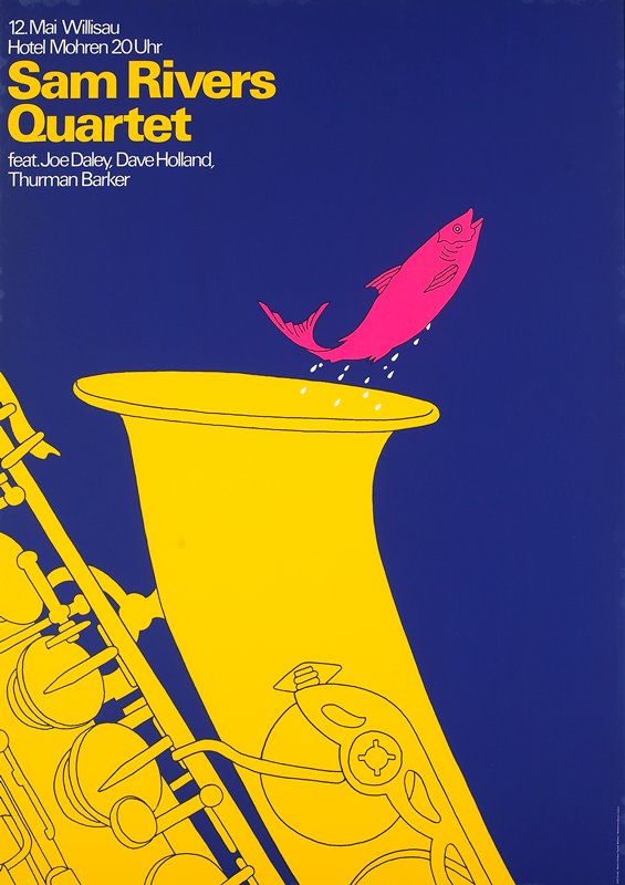 Sam Rivers Quartet, Niklaus Troxler, 1979