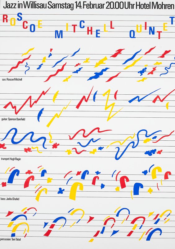 Roscoe Mitchell Quartet, Niklaus Troxler, 1981