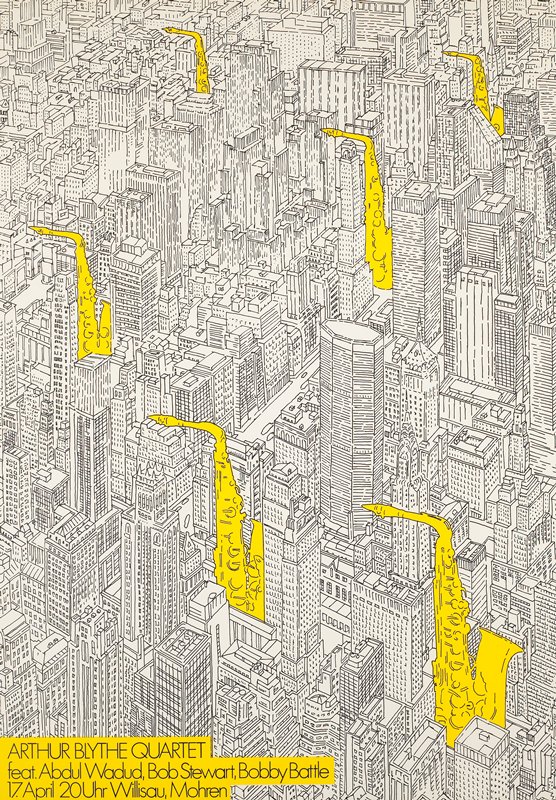 Arthur Blythe Quartet, Niklaus Troxler, 1982