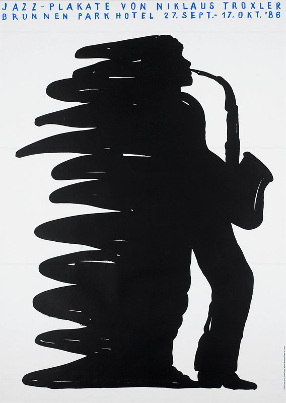 Jazzplakate Von Niklaus Troxler, Niklaus Troxler, 1986