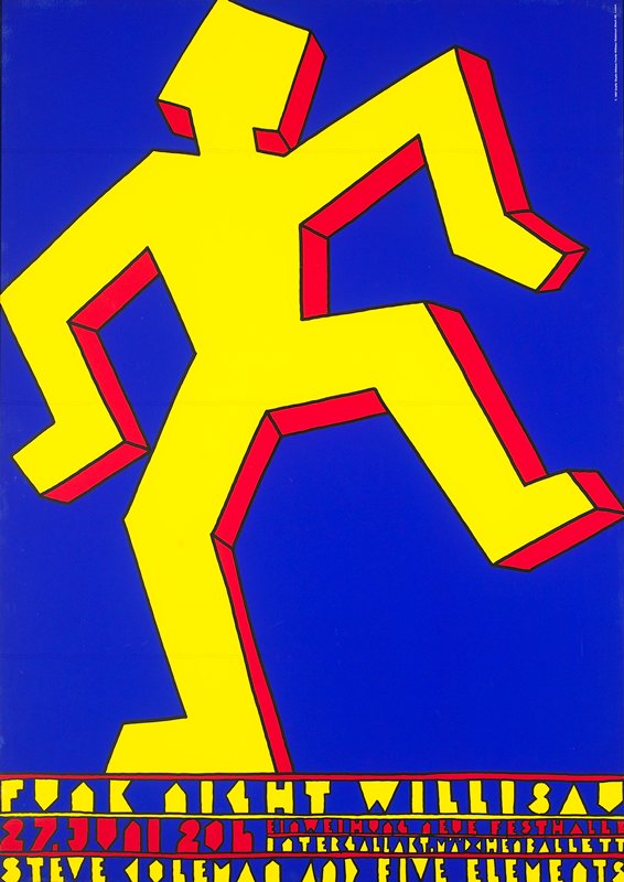 Funk Night, Niklaus Troxler, 1987