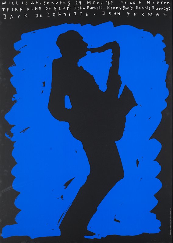 Third Kind of Blue, Niklaus Troxler, 1987