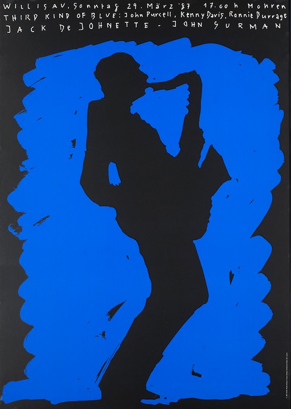 Third Kind of Blue, Niklaus Troxler, 1987